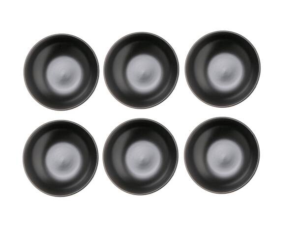 

Тарелка глубокая black tie, набор из 6 шт. Cookinglife, черный