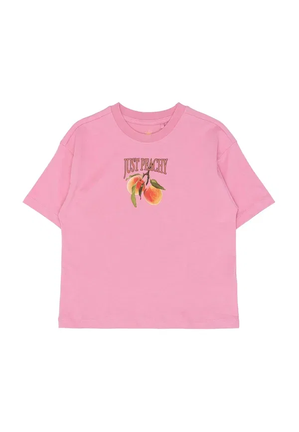 Футболка Tenna tee print t-shirt The New, кашемировая роза — фото 3