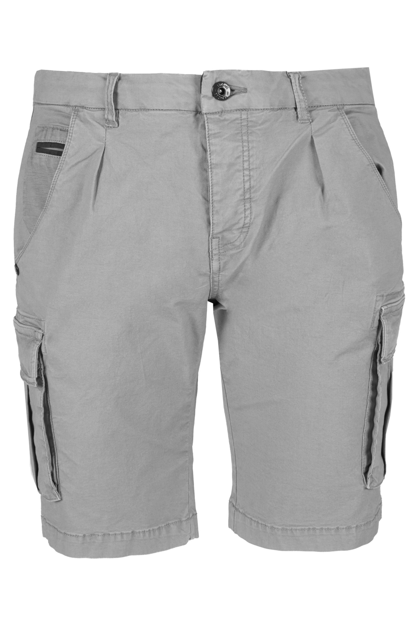 

Шорты из смеси серого хлопка Chic Grey - Regular Fit Zee Lane