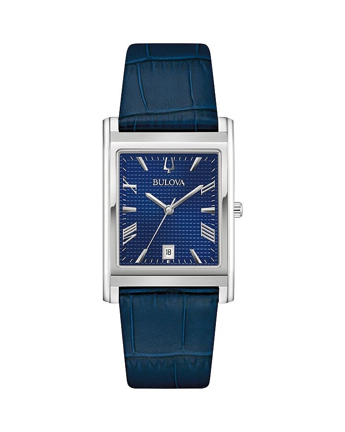 

Часы Bulova Classic Sutton, 29 x 41 мм, синий
