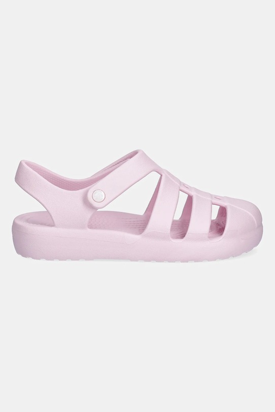 Классические детские сандалии Fisherman Kids Crocs, розовый — фото 2