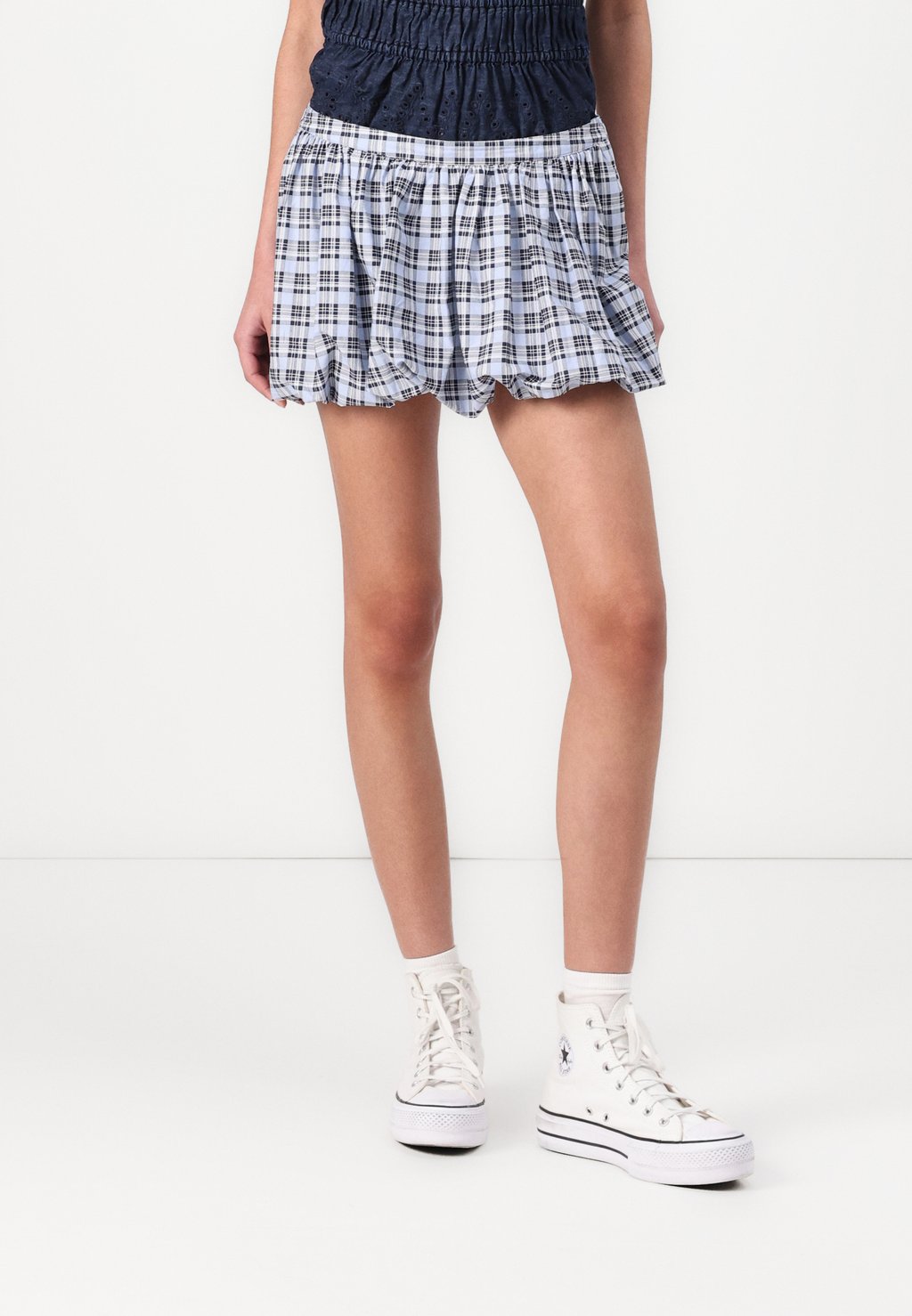 

Мини-юбка Hollister Co., синий