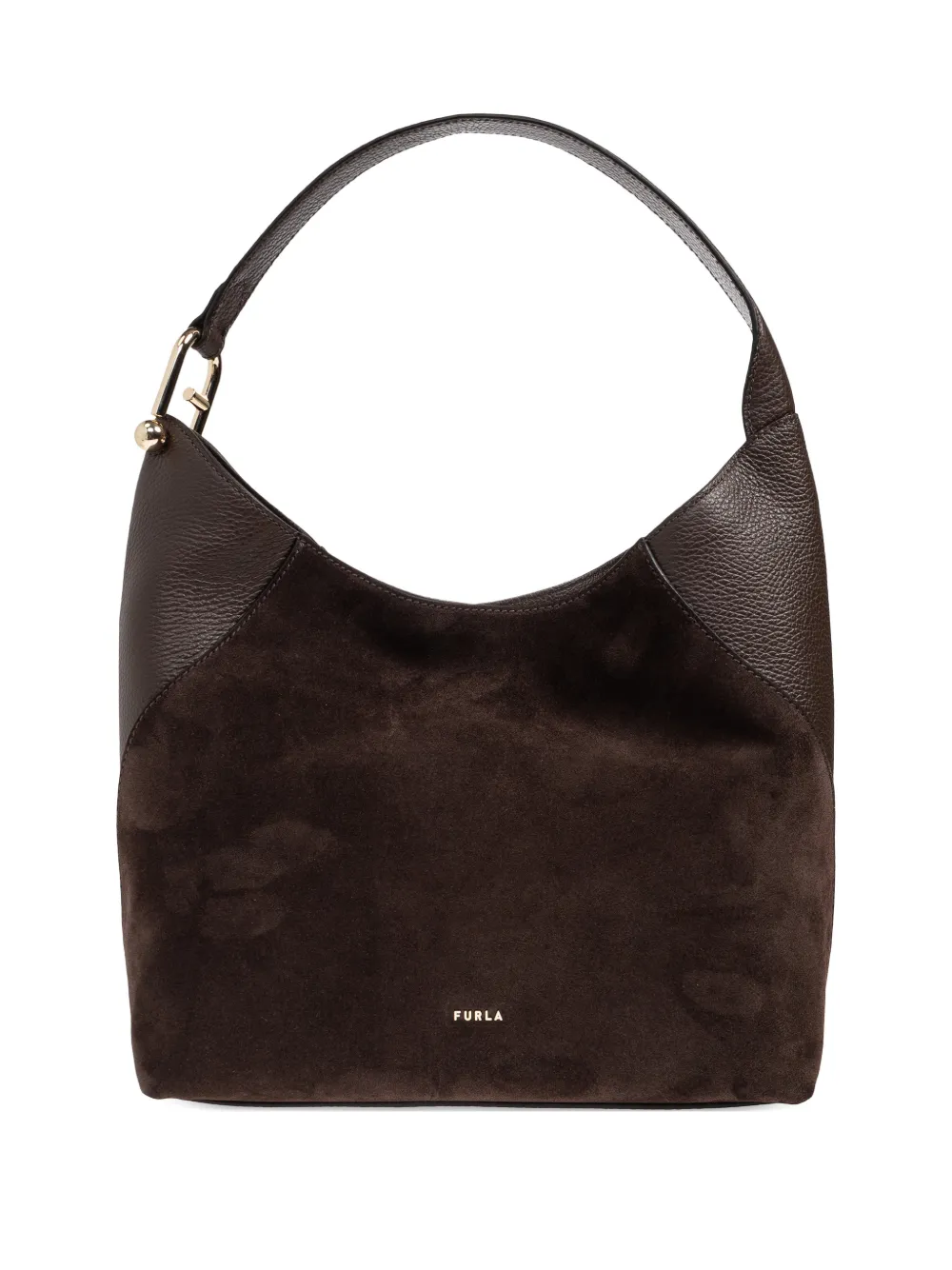 

Сумка-тоут среднего размера Lara с панельным дизайном Furla, коричневый