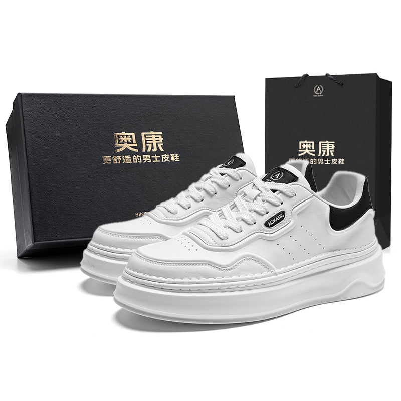 

AOKANG AK DUNK серия Износостойкие легкие дышащие и нескользящие Низкие скейтбордские кроссовки Мужские эксклюзивная коробка - Белая коробка, цвет White Box