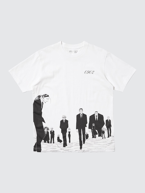 Футболка UT Manga 100th Uniqlo, 00 white — фото 4