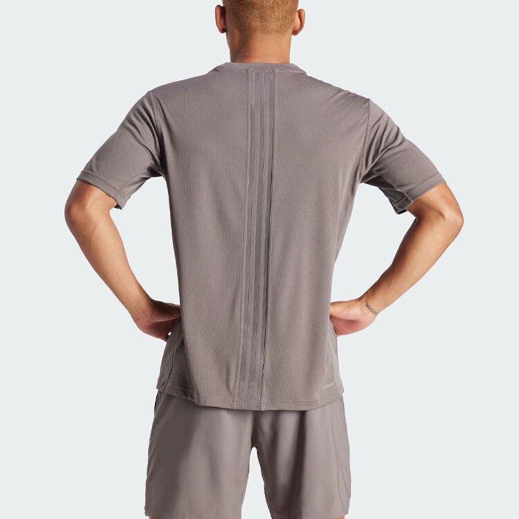 Футболка Hiit мужская серая Adidas, серый — фото 3