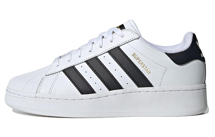 

Кроссовки для скейтбординга Adidas Originals Superstar унисекс, цвет cloud white/core black/metallic gold