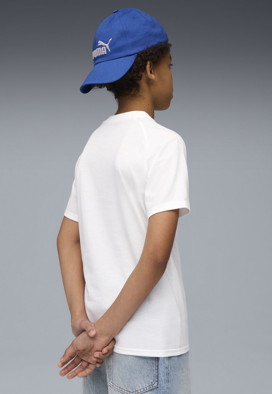 Футболка Puma OLYMPIQUE DE MARSEILLE POCKET , White-Bleu Azur/White — фото 3