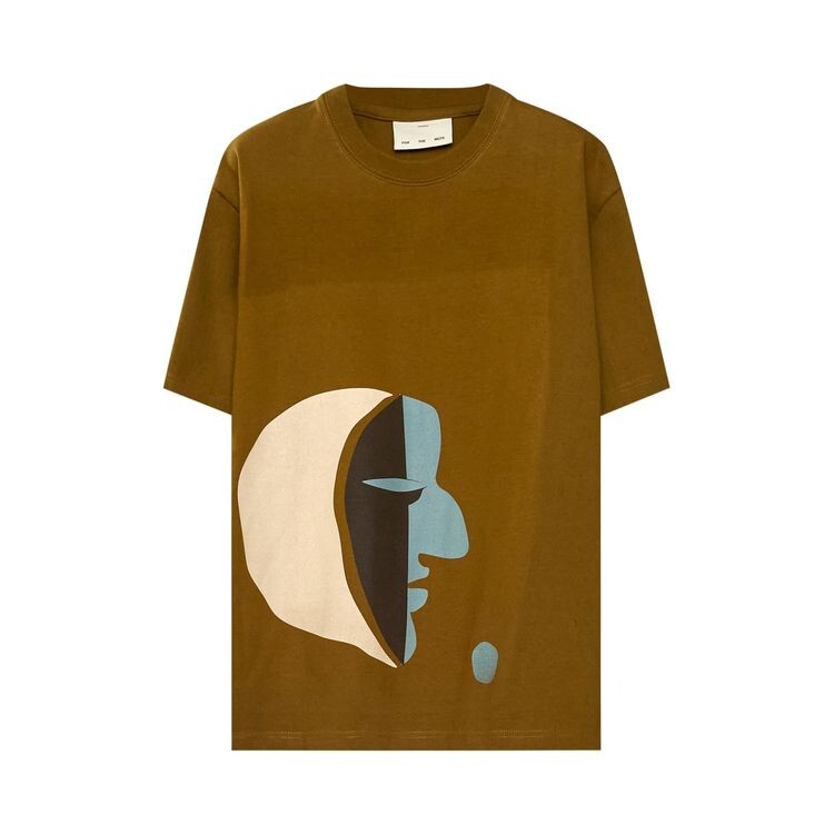 

Футболка Song for the Mute Jester Face Standard Tee Camel, коричневый