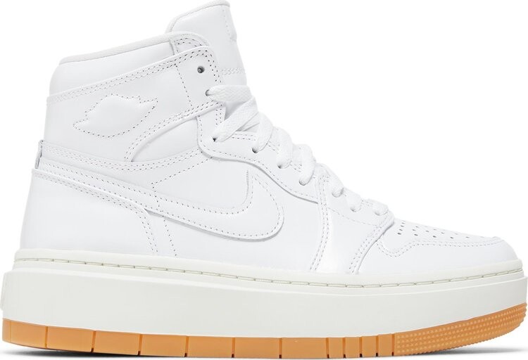 

Кроссовки Wmns Air Jordan 1 Elevate High SE 'White Gum', белый