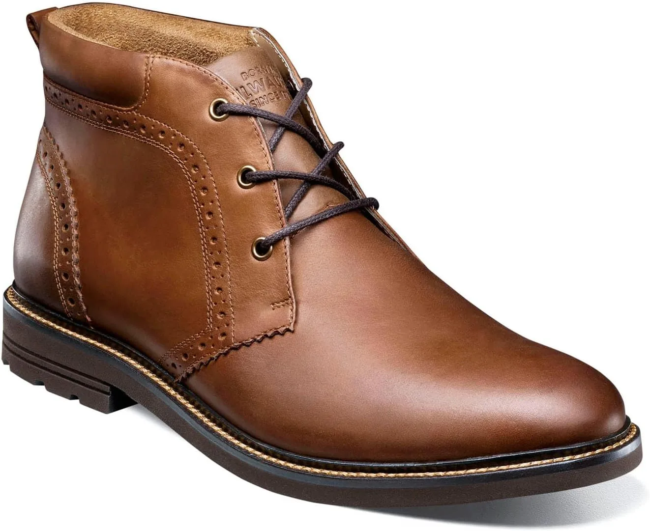 Кожаные ботинки Nunn Bush Men's Ozark 2.0 с защитным носком, ботинки-чукка, светло-коричневый