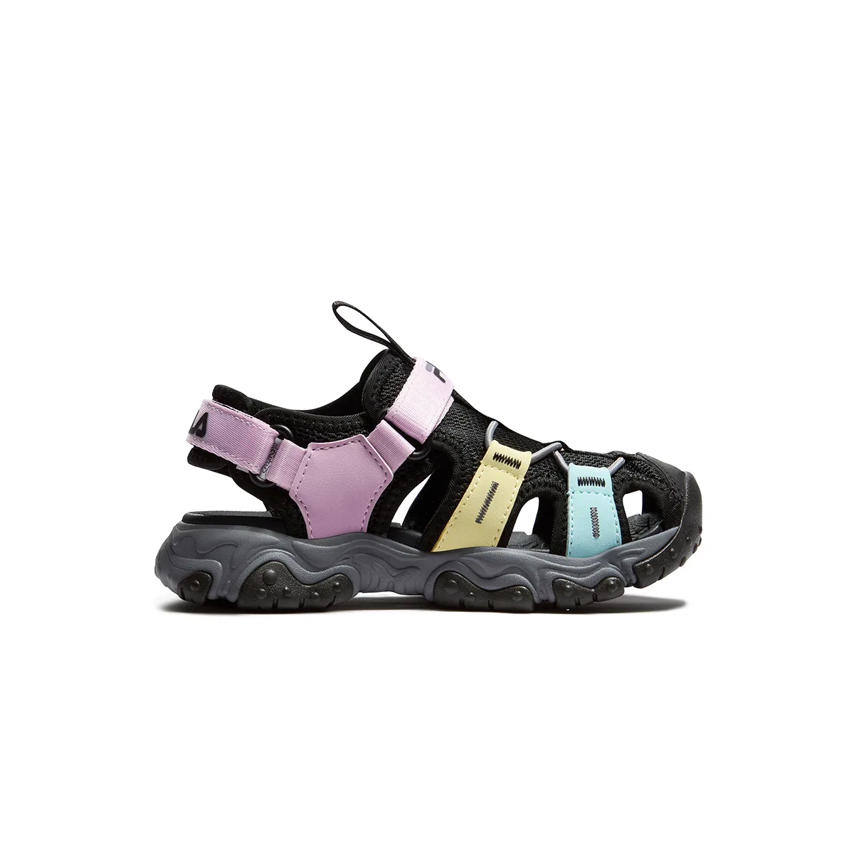 Сандалии детские FILA KIDS SEASON FSW Black/Lavender Powder — фото 3