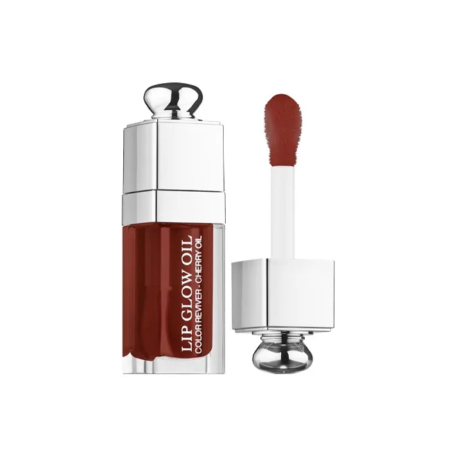 DIOR Увлажняющий блеск для губ с эффектом масла, #020/Mahogany