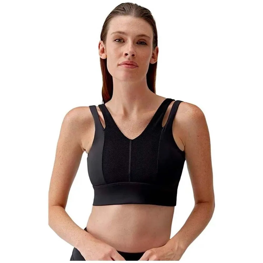 

Спортивный топ Born Living Yoga Reka medium-high support, черный