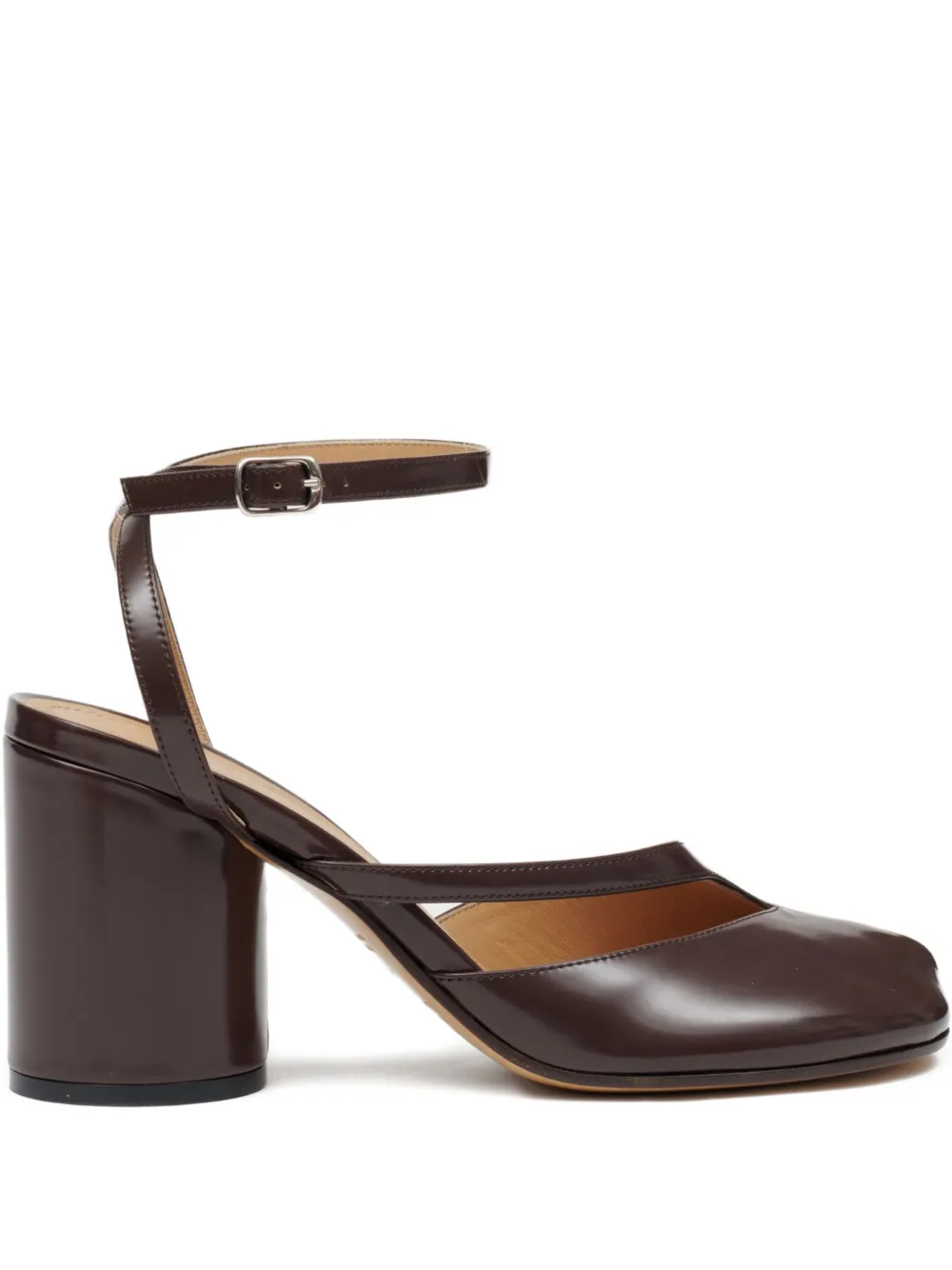 Туфли Tabi 80 MAISON MARGIELA, коричневый
