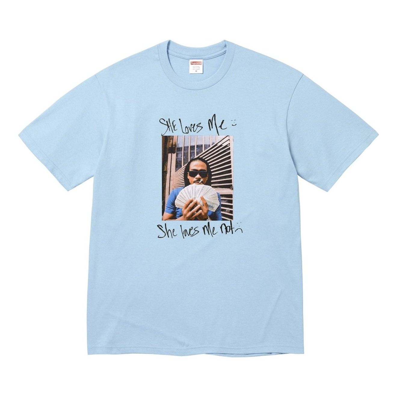 Футболка Supreme Max B 'Powder Blue'