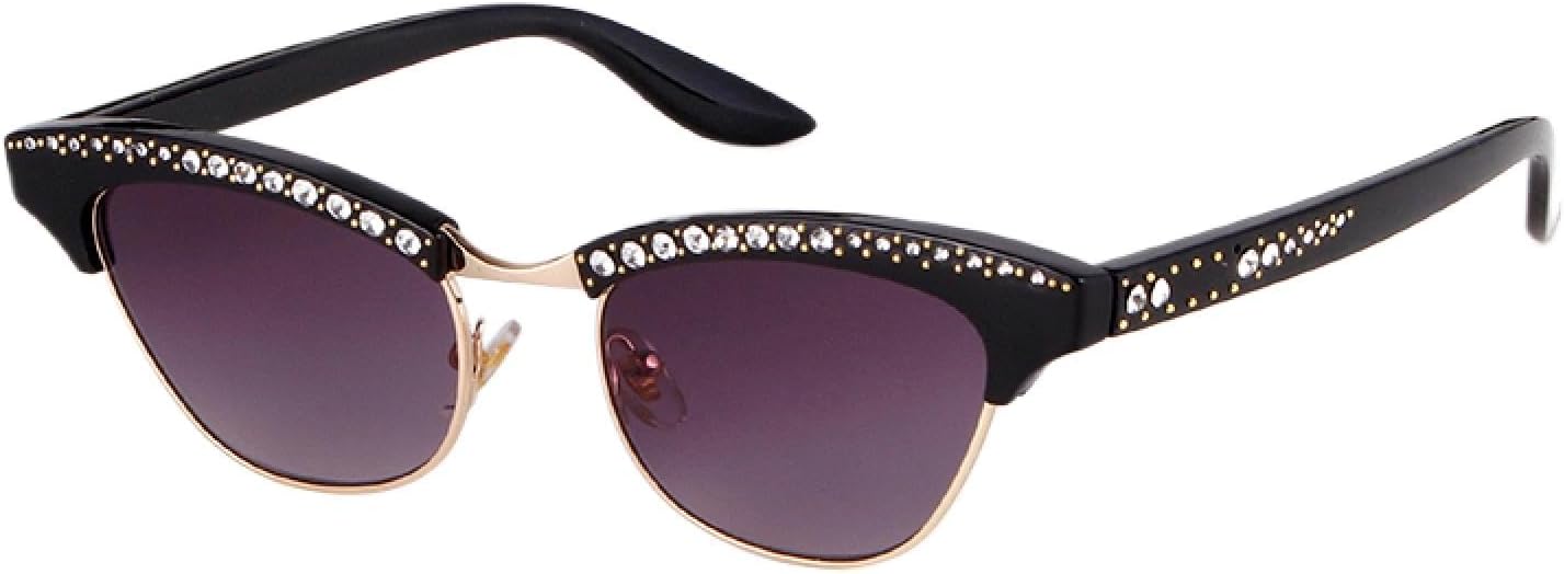 

Солнцезащитные очки с защитой от УФ-излучения UV400 | Оправа «кошачий глаз» с бриллиантовой окантовкой | Для женщин и мужчин, для занятий спортом на открытом воздухе и вождения DSVIGF, C7