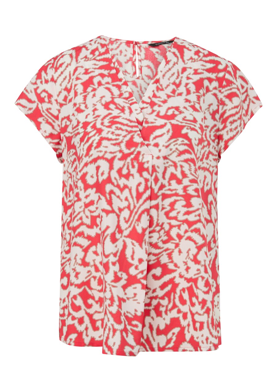 

Блузка с коротким рукавом COMMA Blouse, цвет raspberry