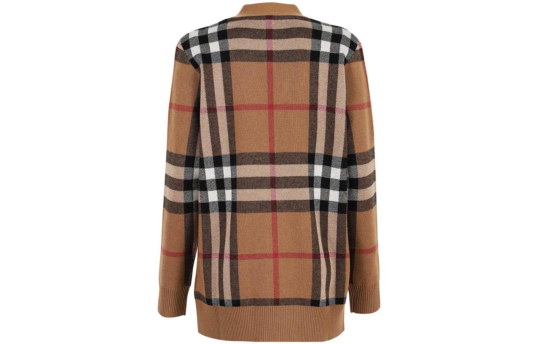 Кардиган Burberry, женский, березово-коричневый — фото 3
