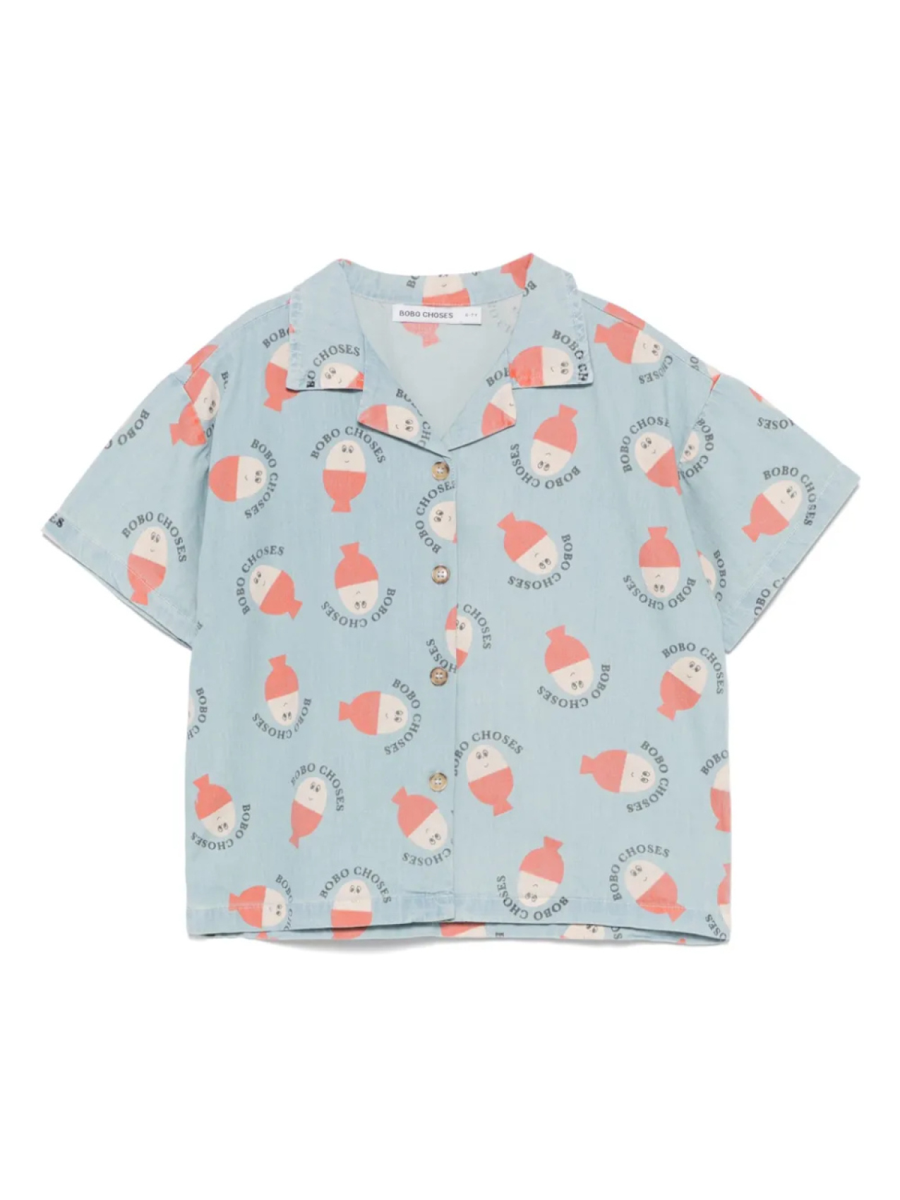 

Bobo Choses рубашка Morning Egg, синий