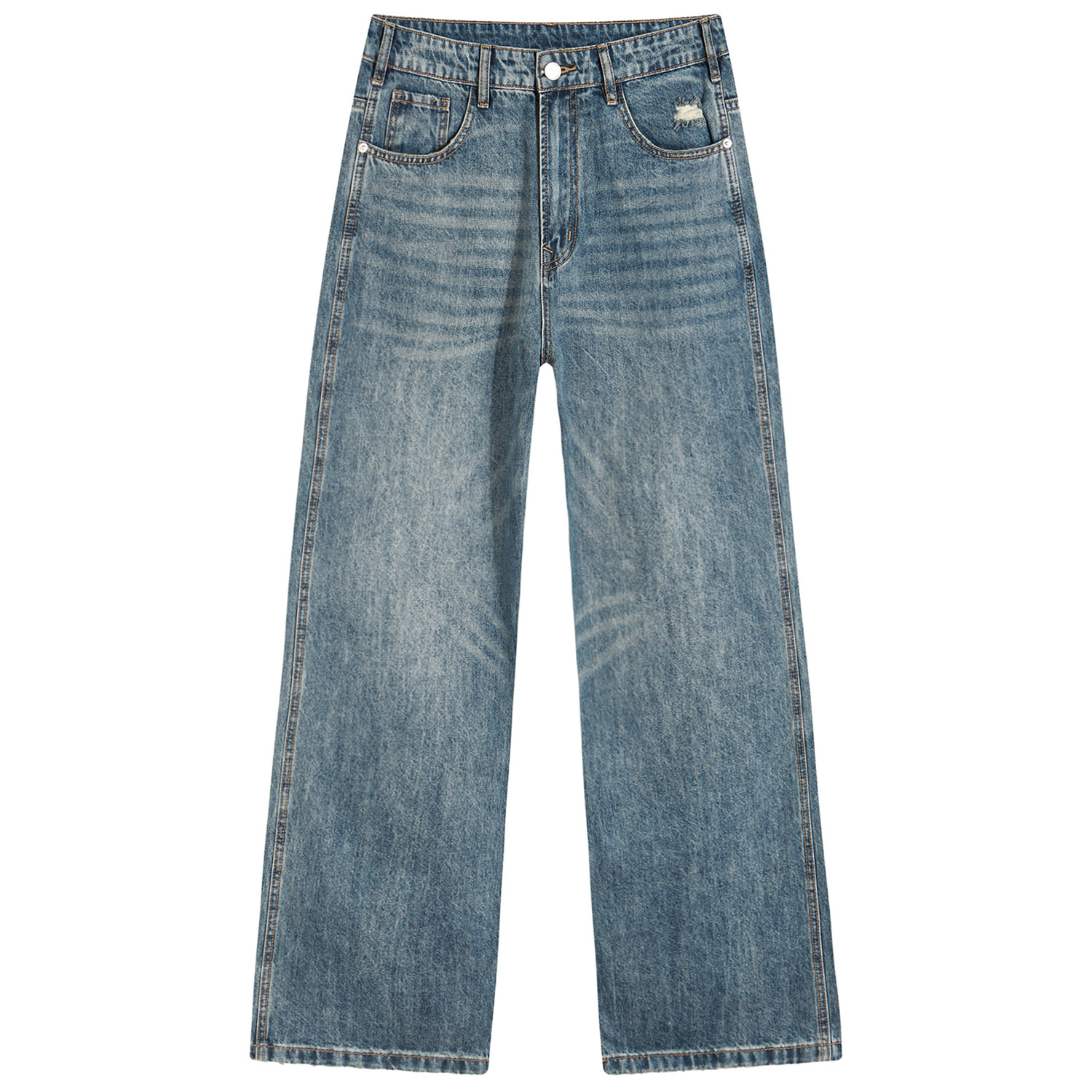 

Джинсы Unisex ROUTE 66, синие (Brand Straight Hair)
