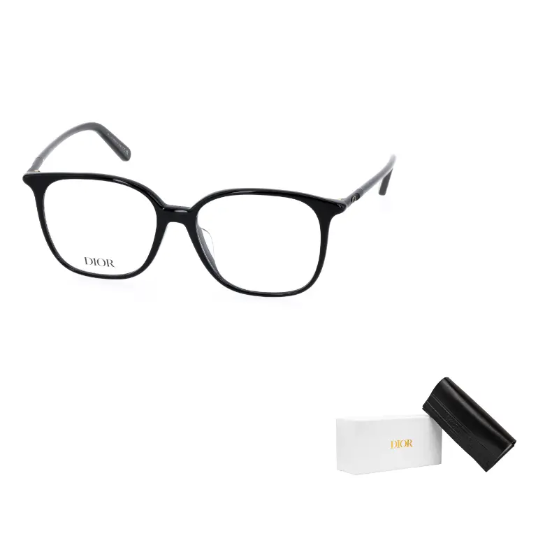 

DIOR Очки нестандартной формы унисекс черные, Black, Asia Version S1F