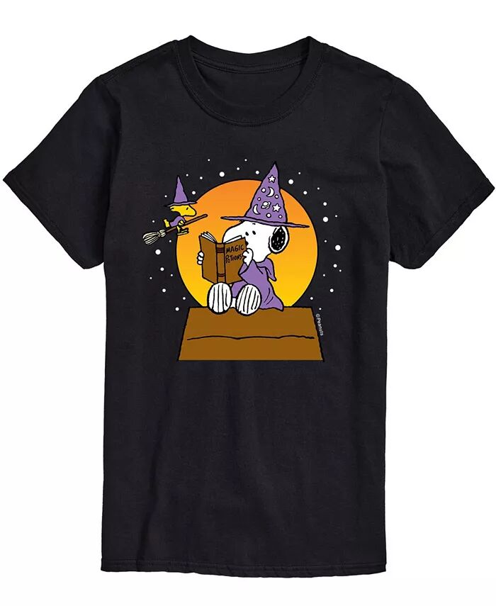 

Мужская футболка Peanuts Snoopy Warlock AIRWAVES, черный