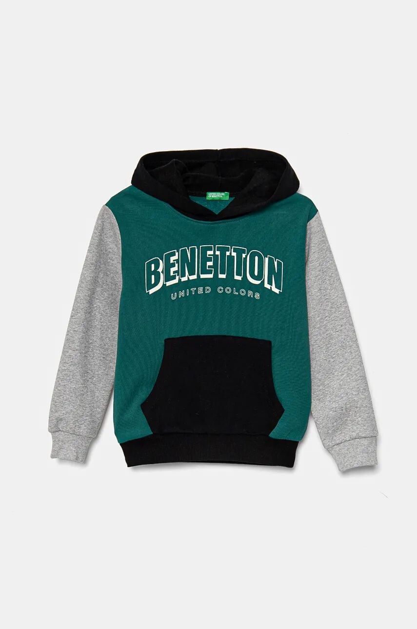 

Детская толстовка United Colors of Benetton, бирюзовый
