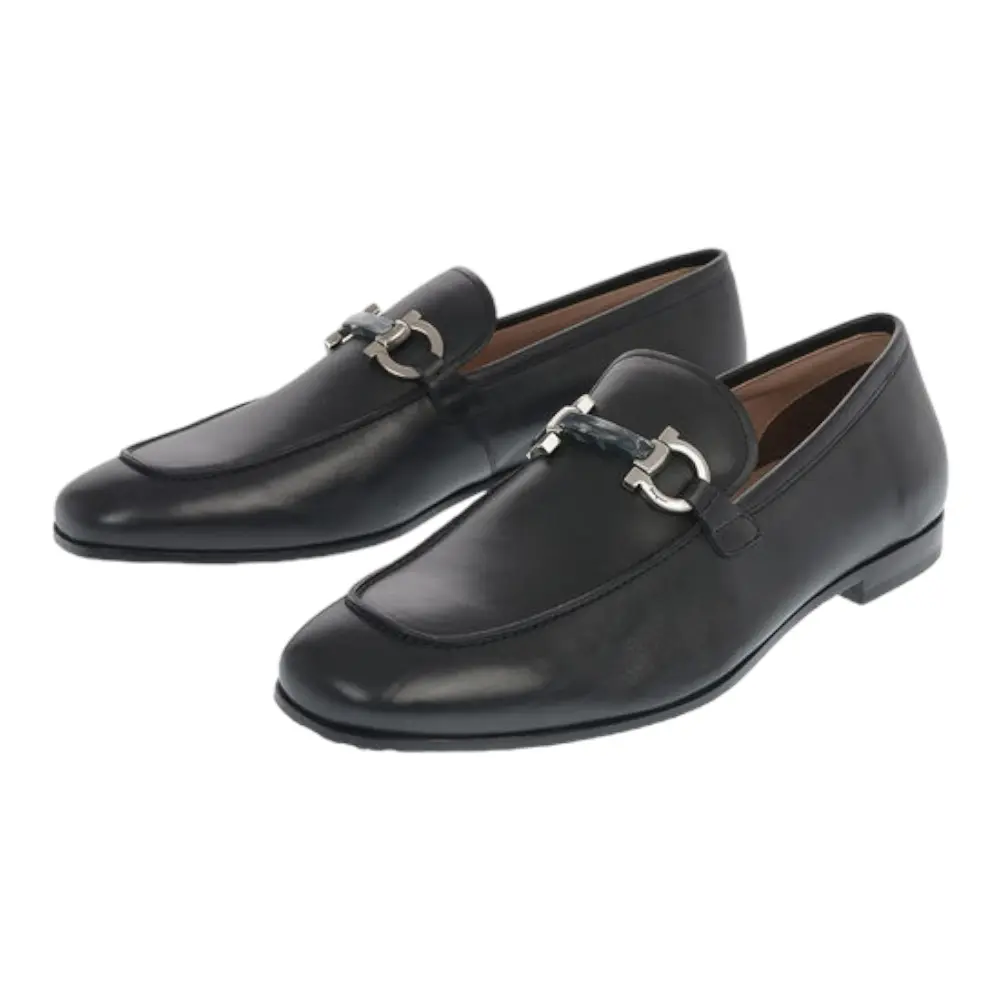 

Мужские туфли SALVATORE FERRAGAMO Shepard 726079 черные, мультиколор