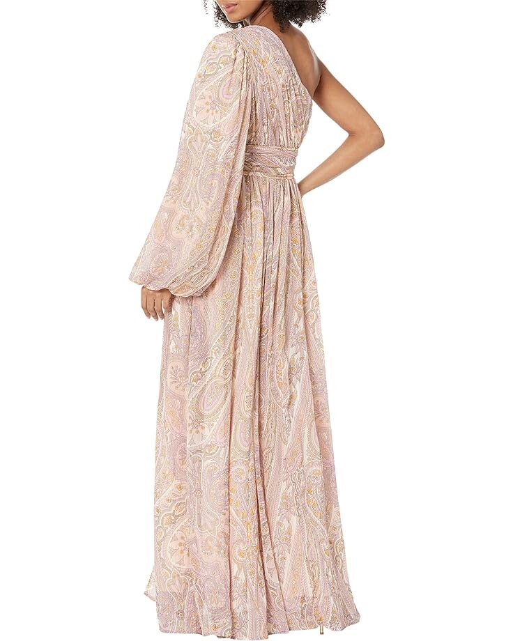 

Платье line and dot Gianni Maxi Dress, цвет Pink Multi