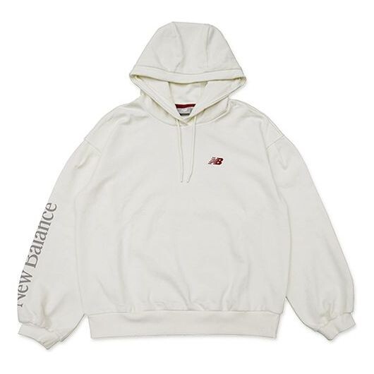 

Толстовка New Balance Sleeve Casual Sports Pullover Ivory, цвет ivory