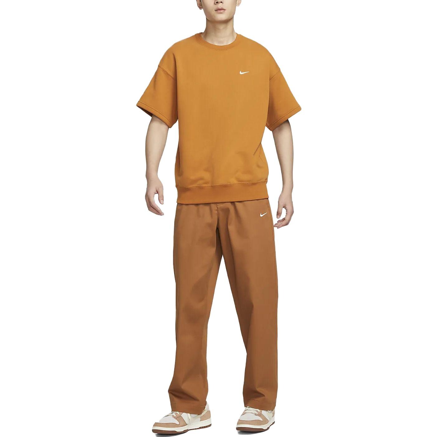 Футболка мужская Desert желто-коричневая Nike, коричневый — фото 4