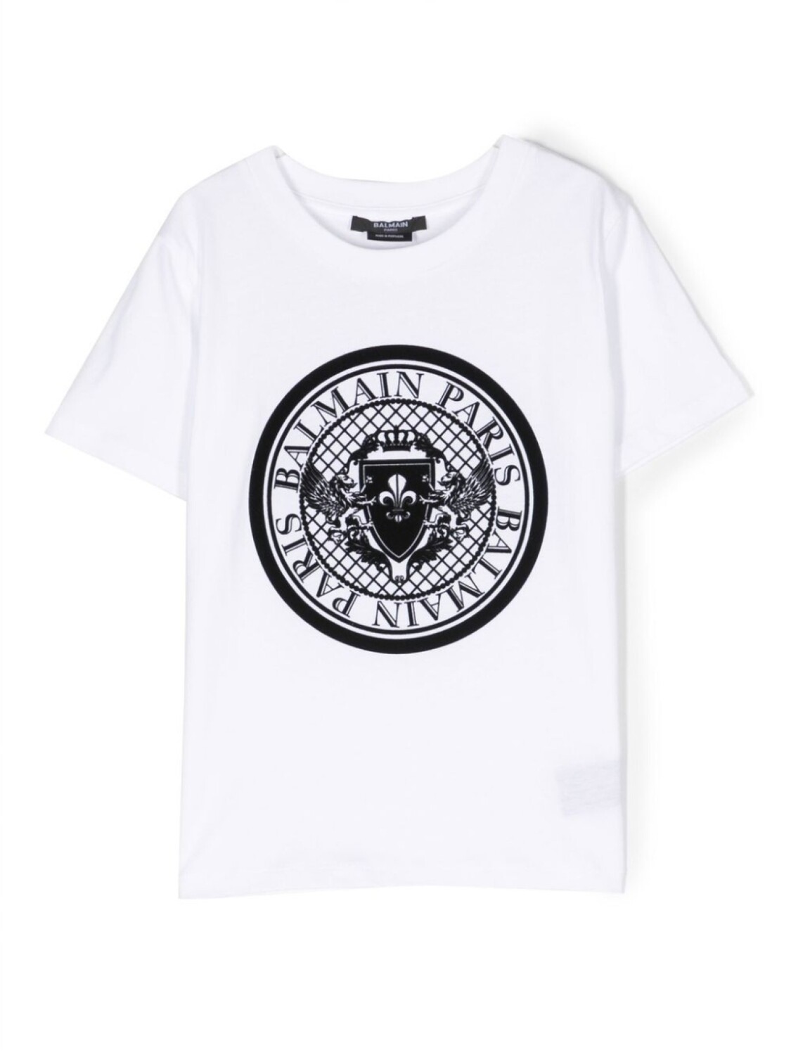 

Balmain Kids футболка с логотипом, белый