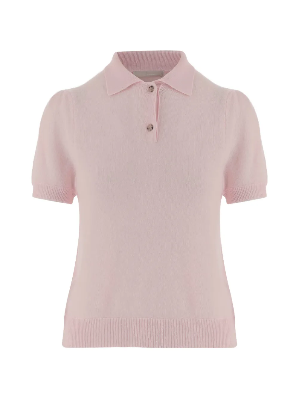 

Поло с короткими рукавами на пуговицах Allude, розовый
