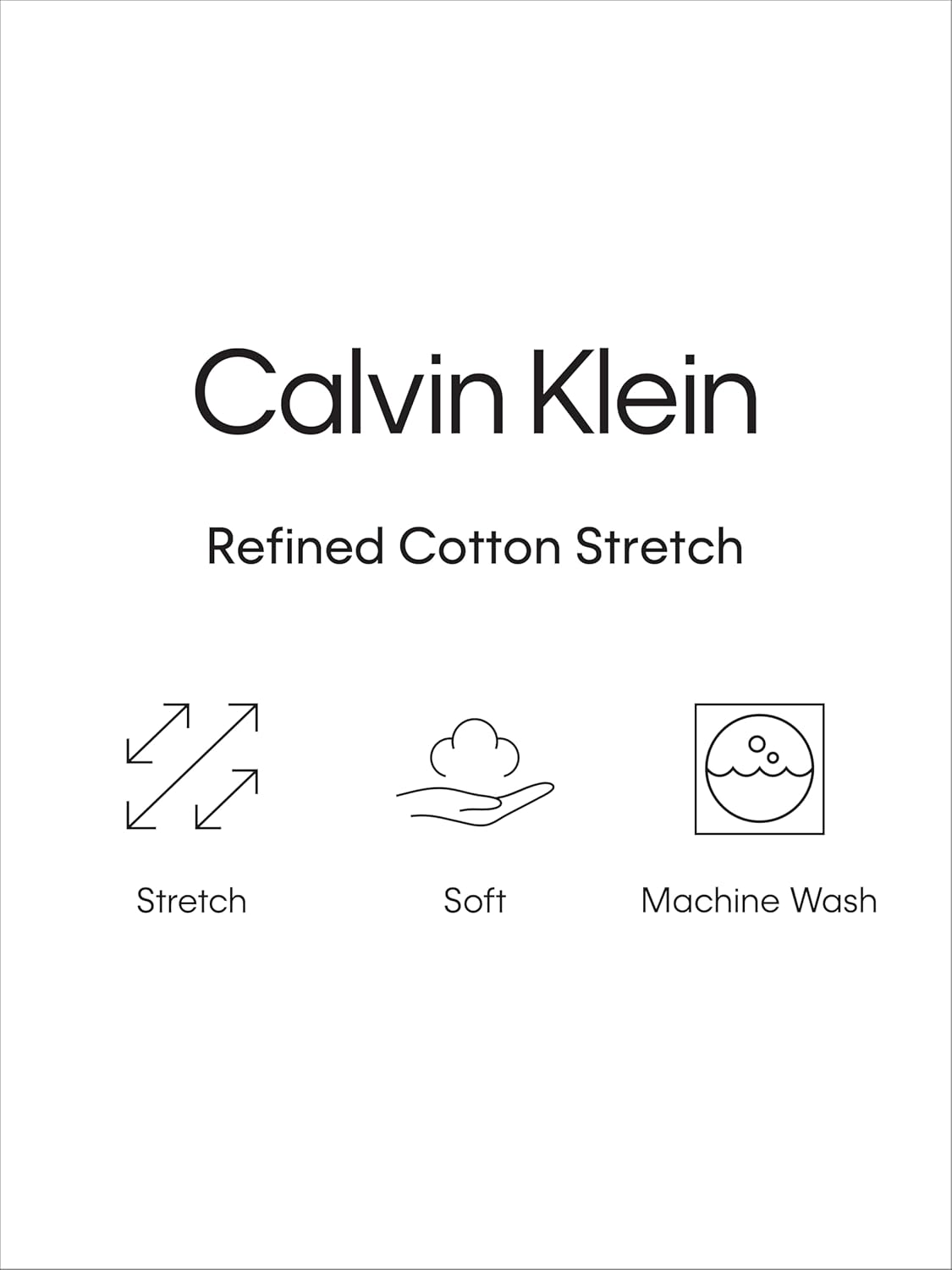 Мужская рубашка Calvin Klein Slim Fit из тонкого хлопкового эластичного материала — фото 2
