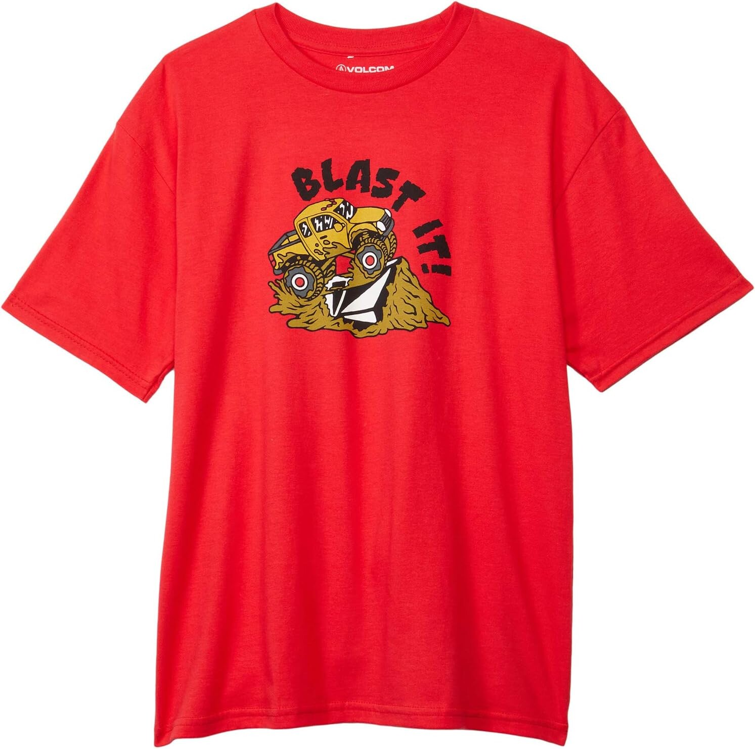 

Футболка Volcom Kids Blast It T-Shirt, цвет Fiery Red