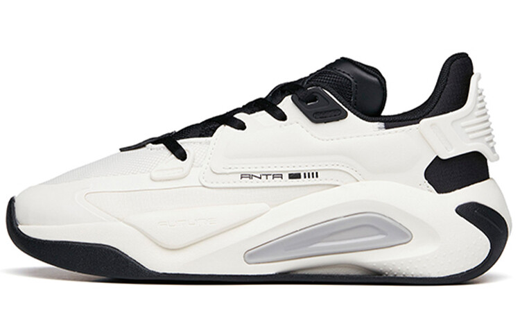

Кроссовки ANTA Life Collection Skateboard Shoes Women's Low-Top Ivory White Black