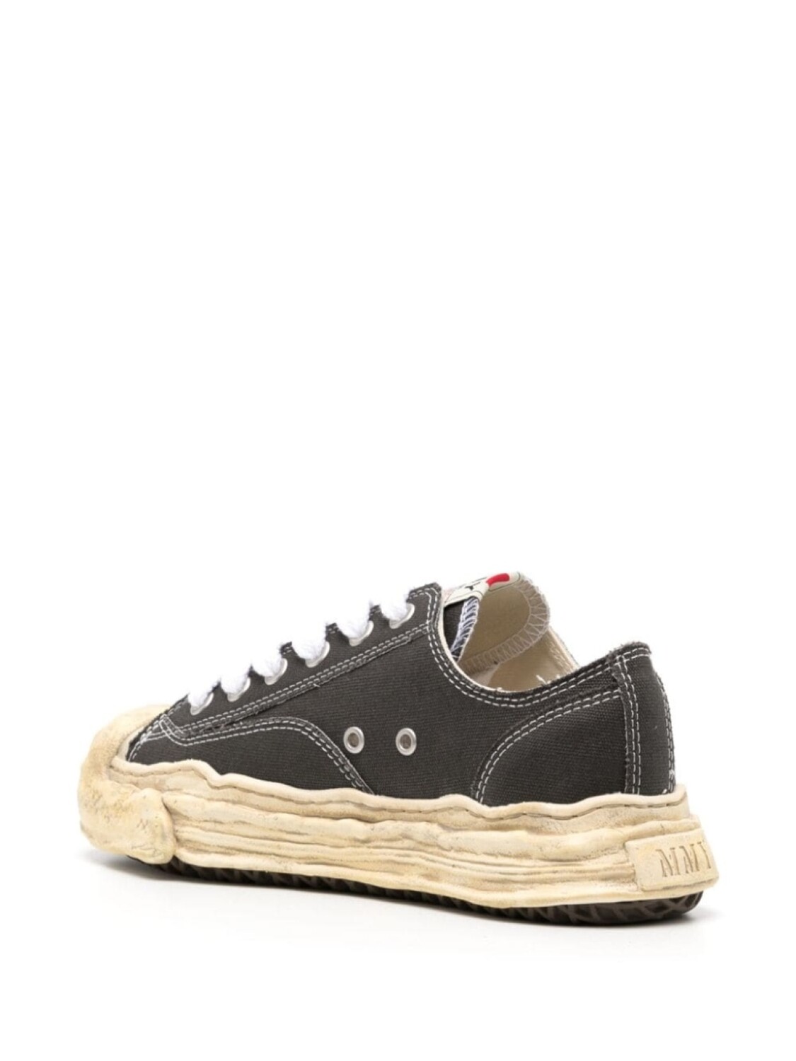 Maison MIHARA YASUHIRO кеды HANK VL OG Sole Canvas, зеленый — фото 3