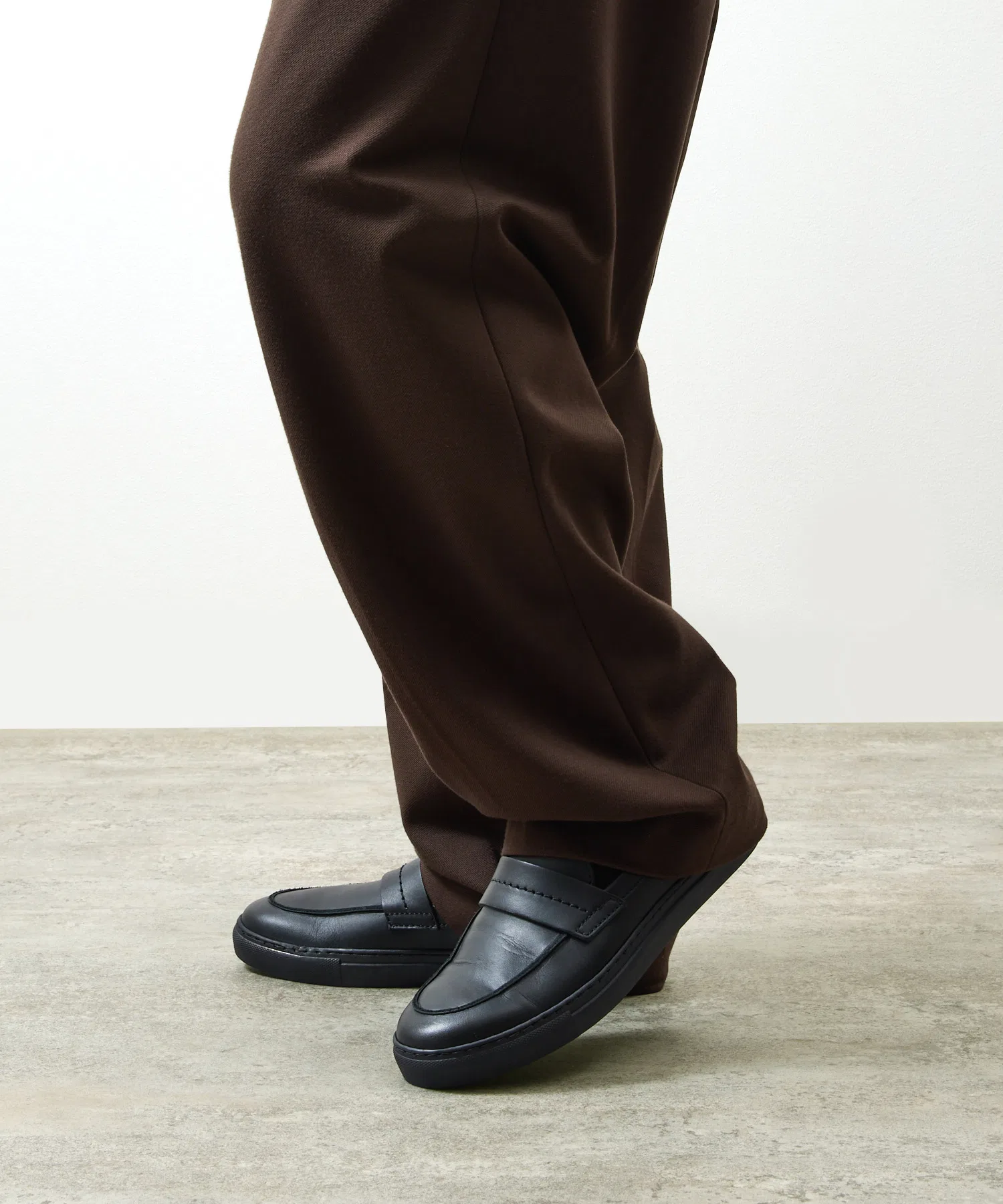 Мужские лоферы And A Ex. LOAFERS из хромированной кожи — фото 3