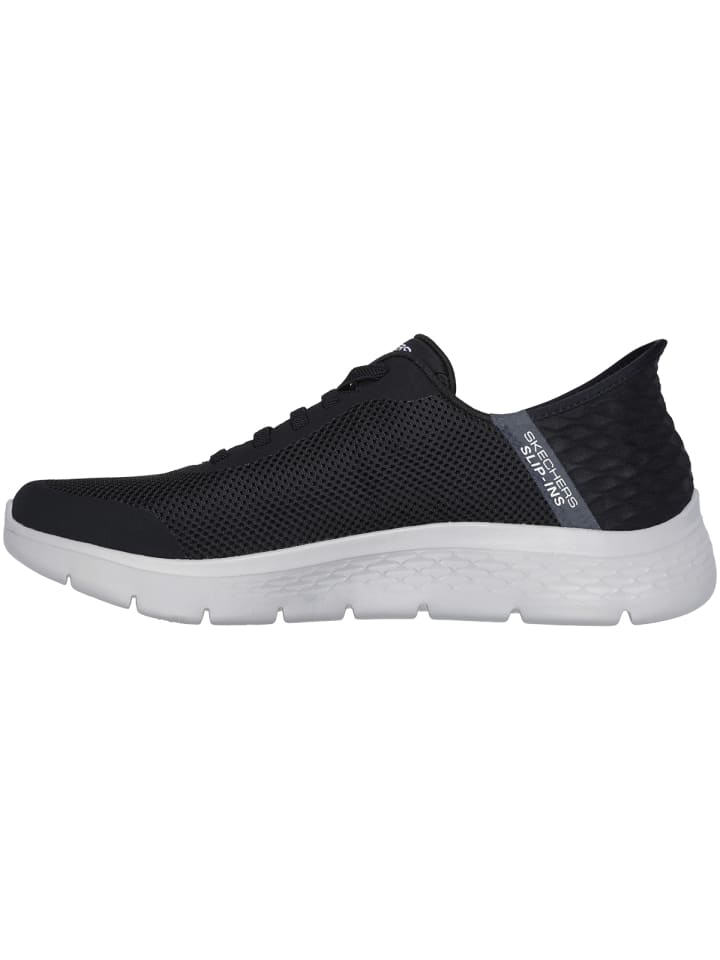 Кроссовки женские Skechers GO WALK Flex сетчатые, черный — фото 3