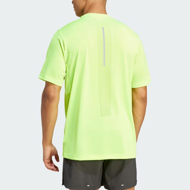 Футболка Ultimate для мужчин, цвет лайм-зеленый Adidas, зеленый — фото 3