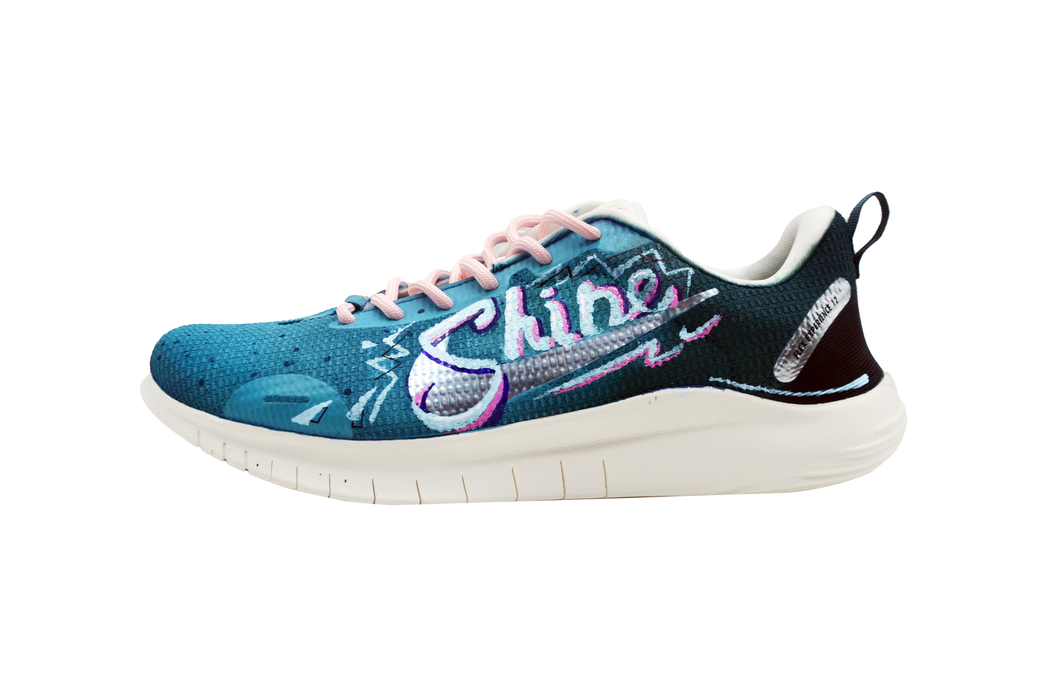 

Flex Experience RN 12 кроссовки для бега низкие unisex Nike, синий