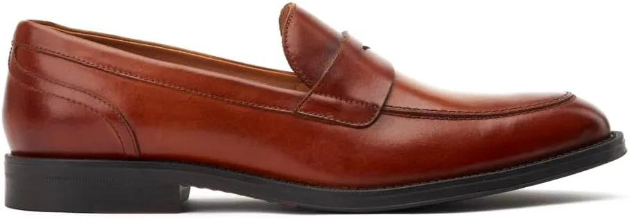 Лоферы кожаные Base London Kennedy, Burnt Tan