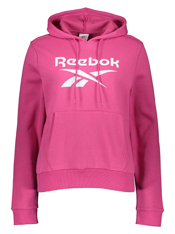 

Толстовка с капюшоном Reebok, розовый