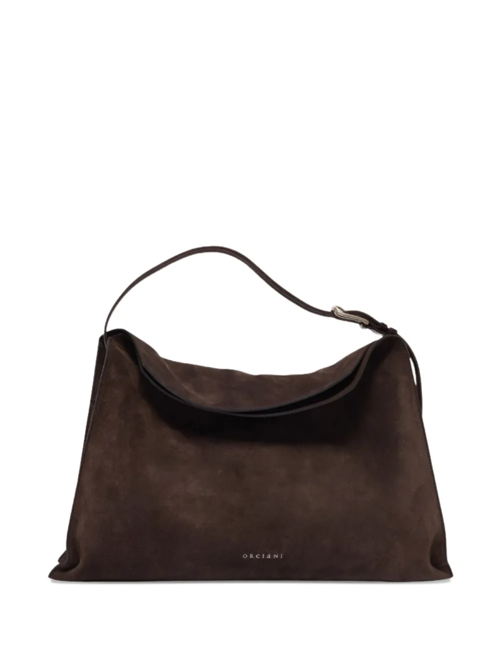 

Крупная сумка на плечо Trinity Peach с ремешком и пряжкой Orciani, коричневый