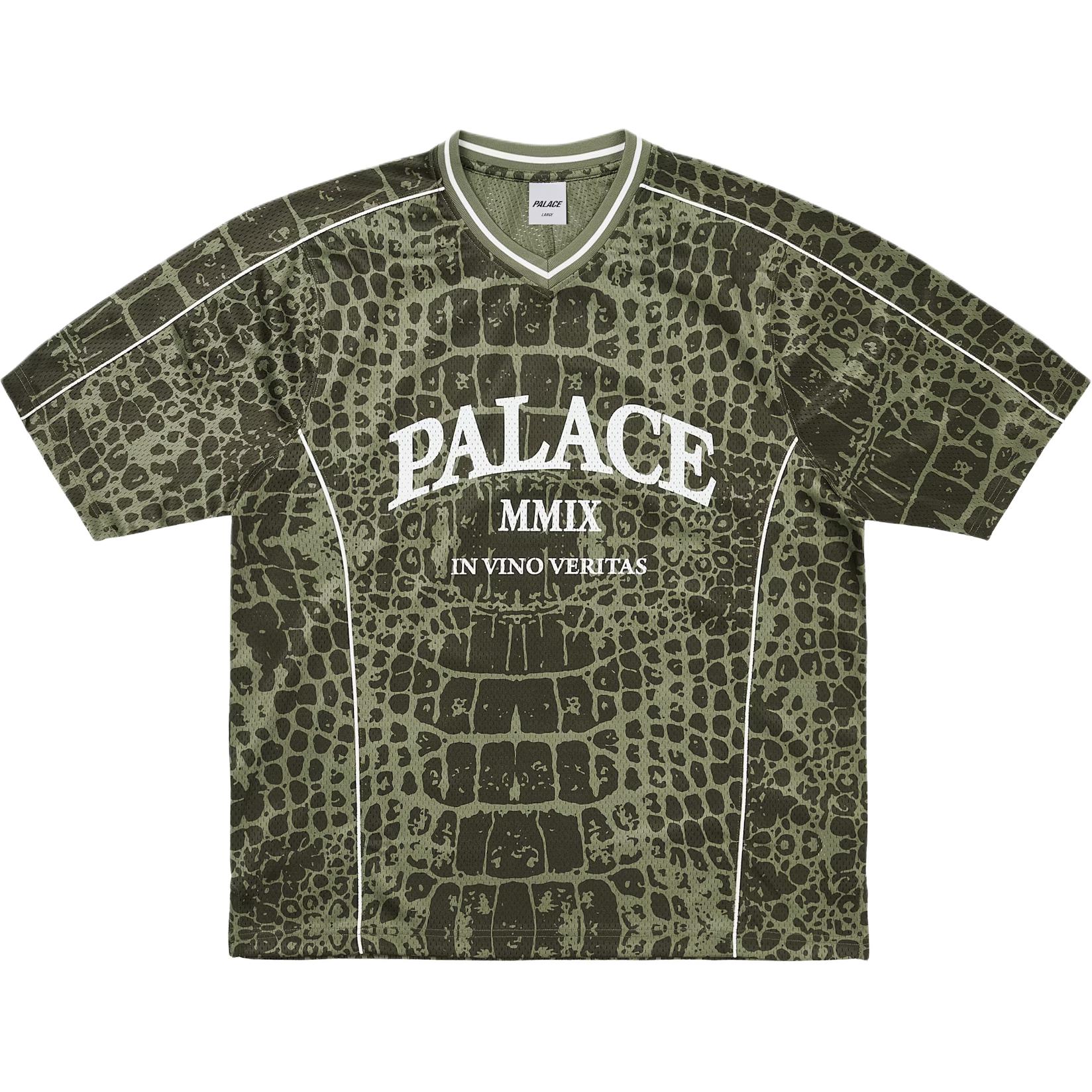 

Футболка FW25 VERITAS MESH JERSEY Unisex PALACE, зеленый