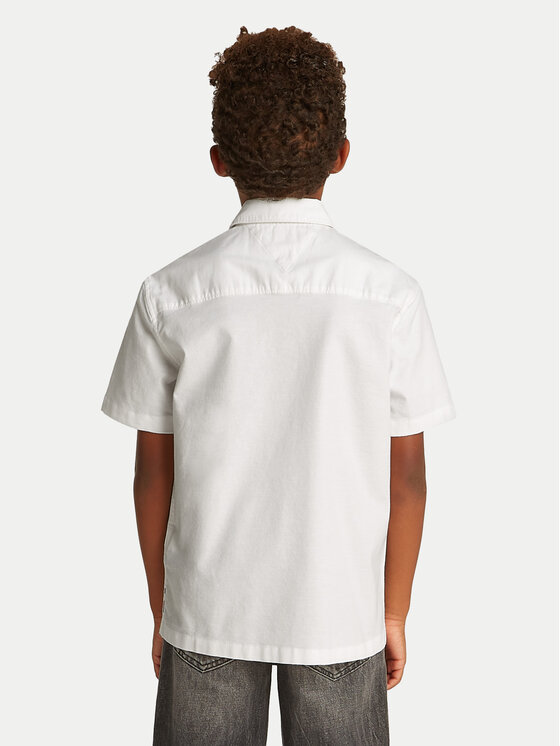 

Рубашка обычного кроя KB0KB09554 D Tommy Hilfiger, белый