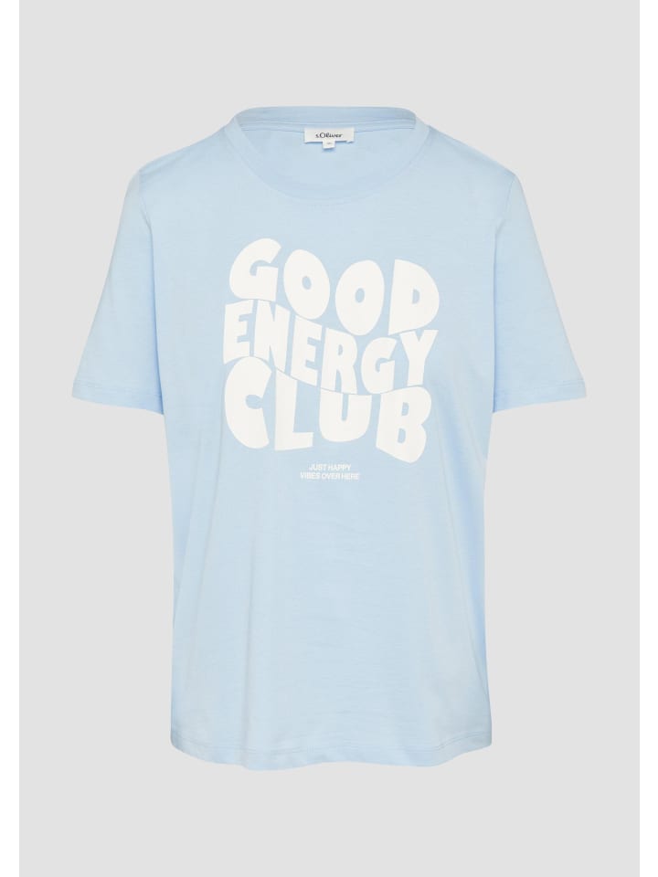 

Футболка 50D1_светло-голубая s.Oliver, Синий, Футболка 50D1_светло-голубая s.Oliver