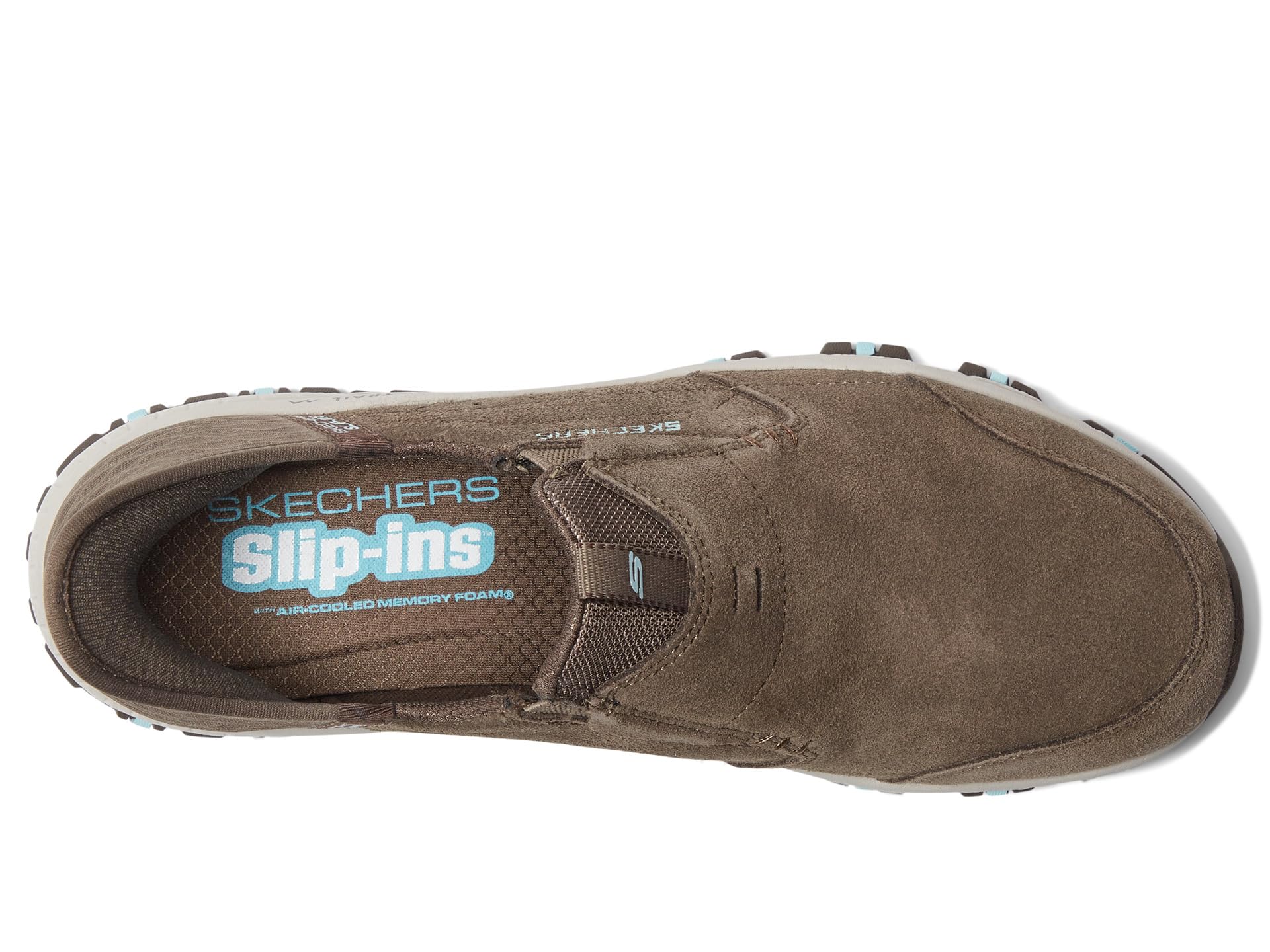 Кроссовки SKECHERS Hillcrest - Sunapee Hands Free Slip-Ins, Dark Taupe — фото 2