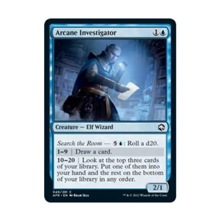 

CCG Чародейский следователь (клавиша C), MTG - Adventures in the Forgotten Realms